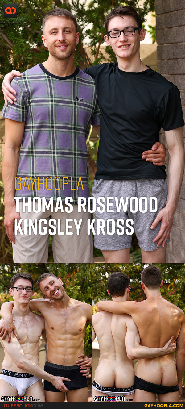 GayHoopla: Thomas Rosewood Fucks Kingsley Kross - Bareback