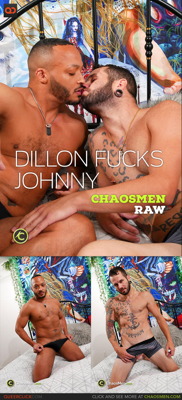 ChaosMen: Dillon Diaz and Johnny Hill Flip Fuck - Bareback