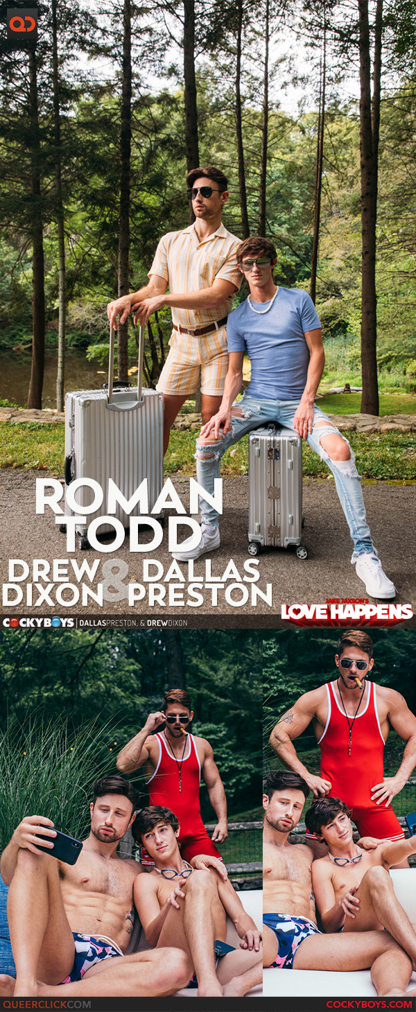 CockyBoys: Drew Dixon, Dallas Preston and Roman Todd