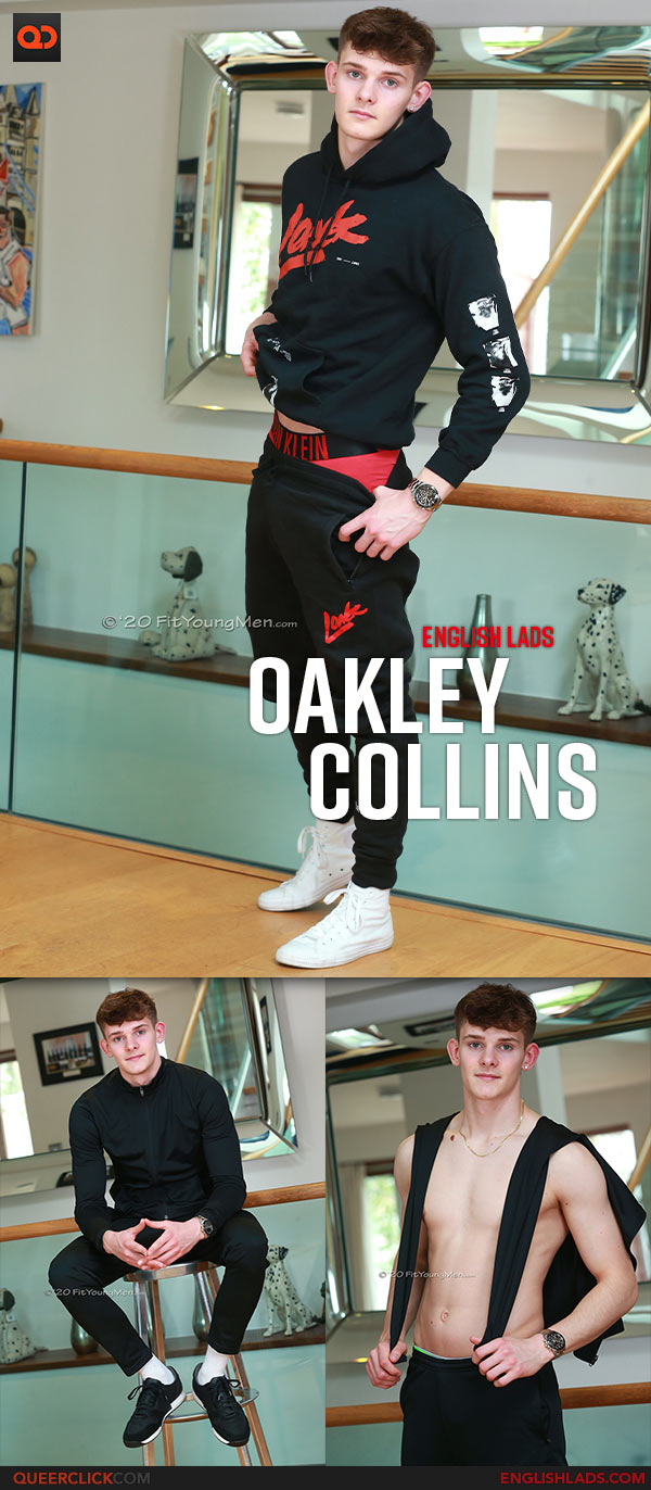 English Lads: Young Straight Rugby Stud Oakley Collins's First Manhandling and Spanking
