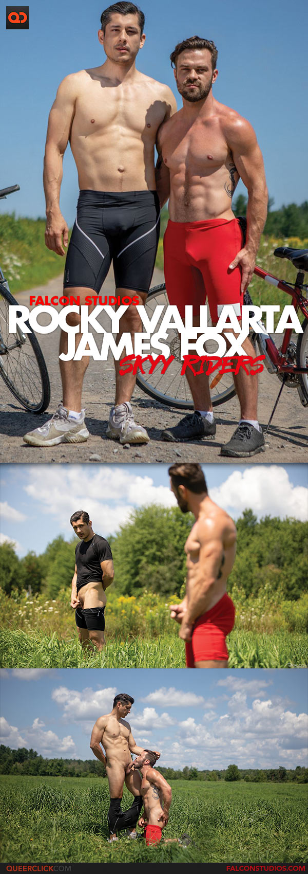 Falcon Studios: Rocky Vallarta Fucks James Fox - Bareback