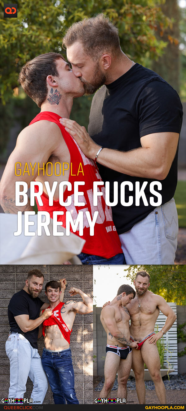 Gayhoopla: Cop Bryce Beckett Punishes Jeremy Barker for Breaking the Rules - Bareback
