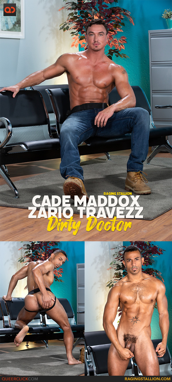 Raging Stallion: Cade Maddox and Zario Travezz