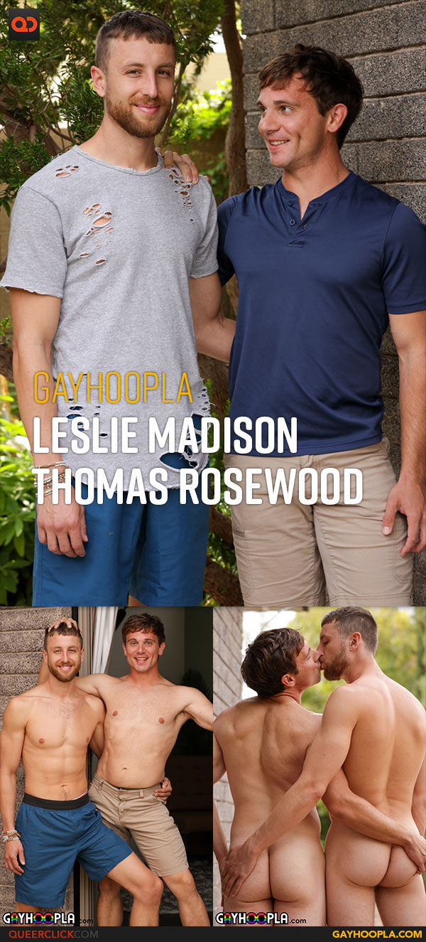 Gayhoopla: Leslie Madison Gets Fucked By His Crush Thomas Rosewood