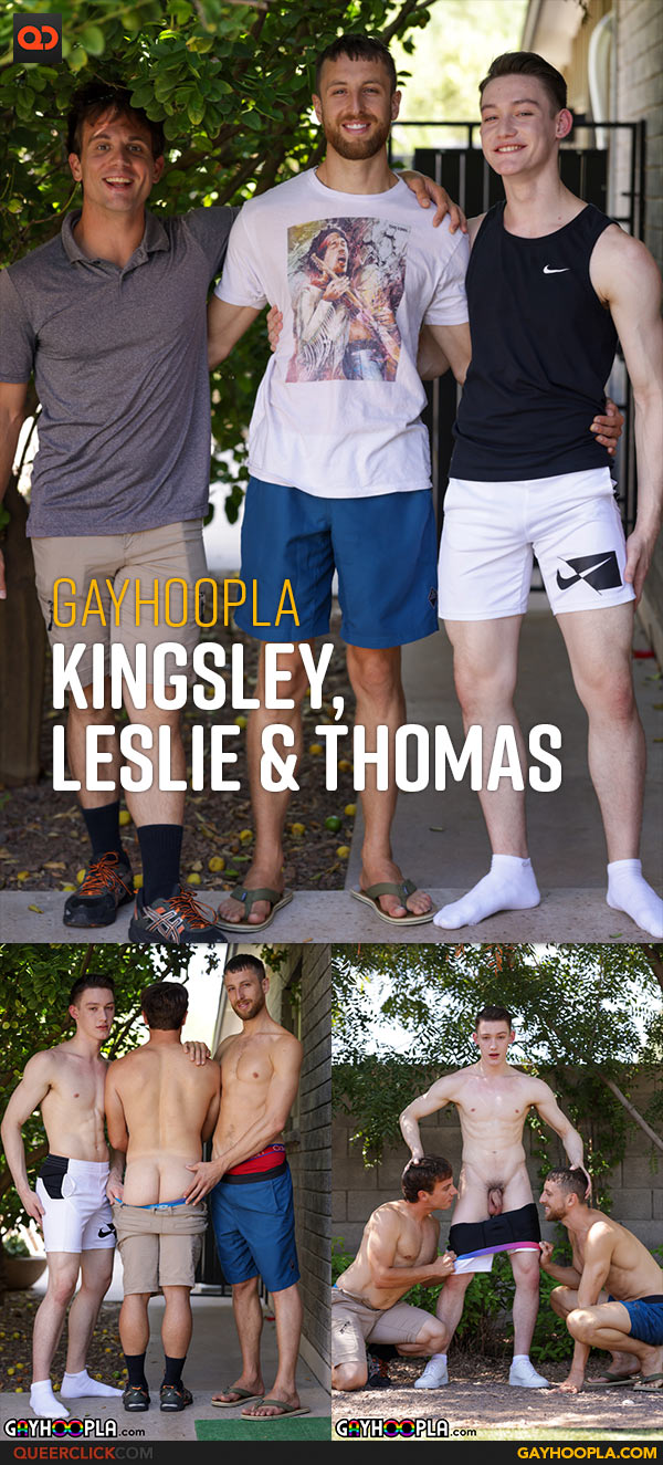 Gayhoopla: Kingsley Kross, Leslie Madison and Thomas Rosewood Have a Freaky Threesome