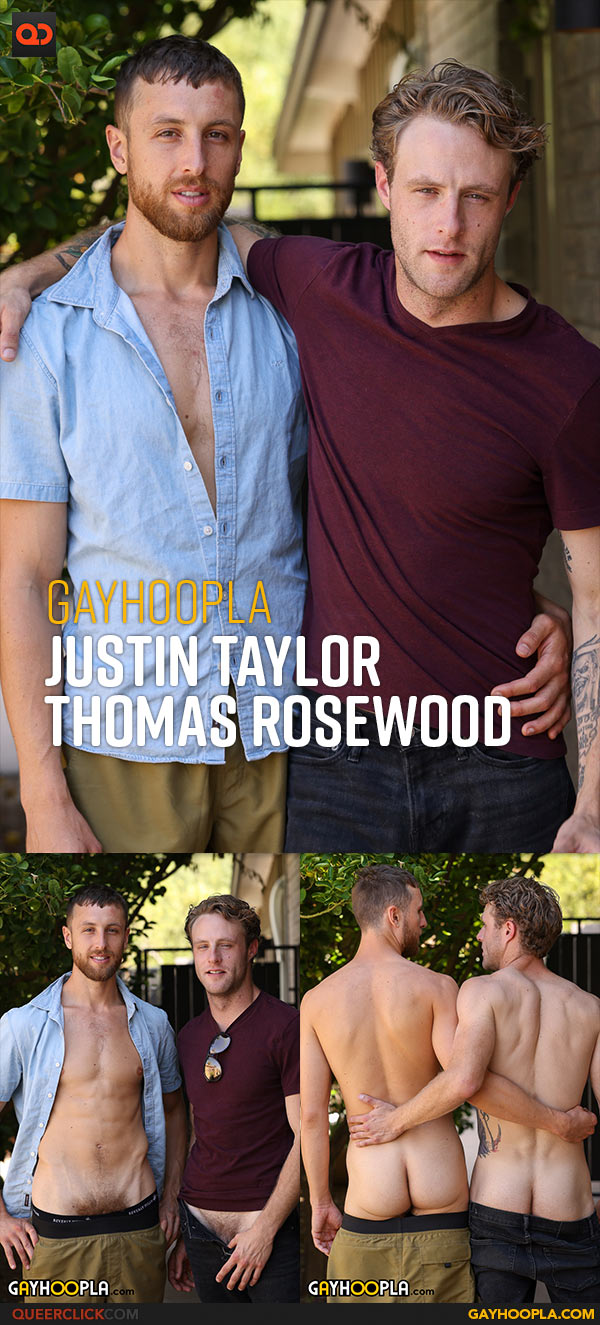 Gayhoopla: Thomas Rosewood Fucks Justin Taylor