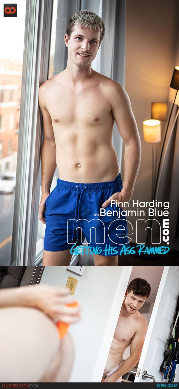 Men.com: Benjamin Blue and Finn Harding - Getting His Ass Rammed