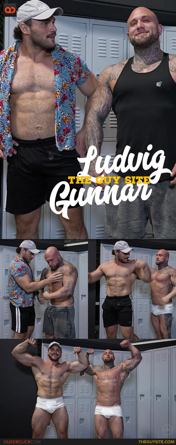 The Guy Site: Gunnar Gets a Rub Down by Ludvig