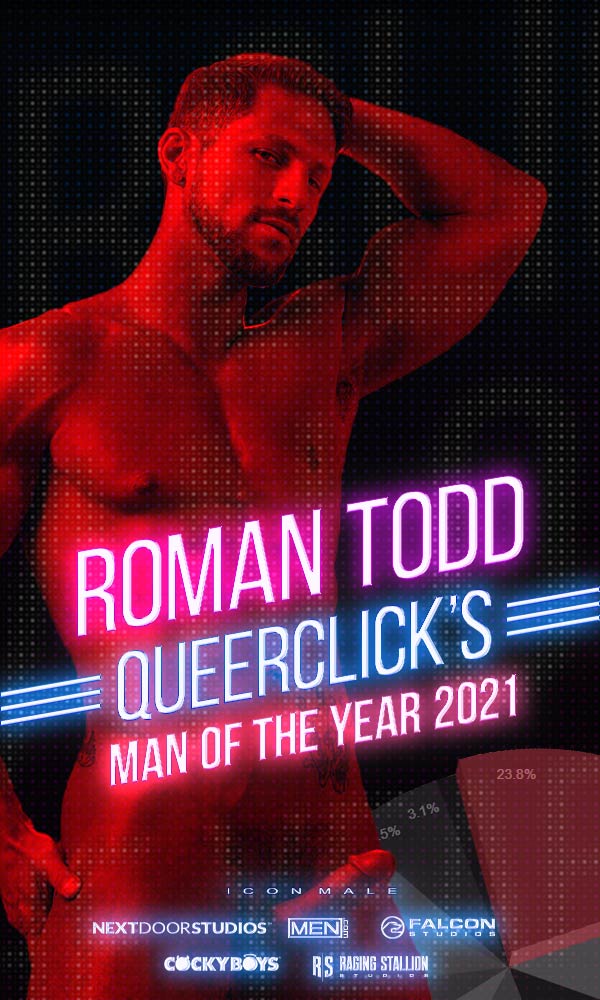 Roman Todd is QueerClick's Man of the Year 2021!