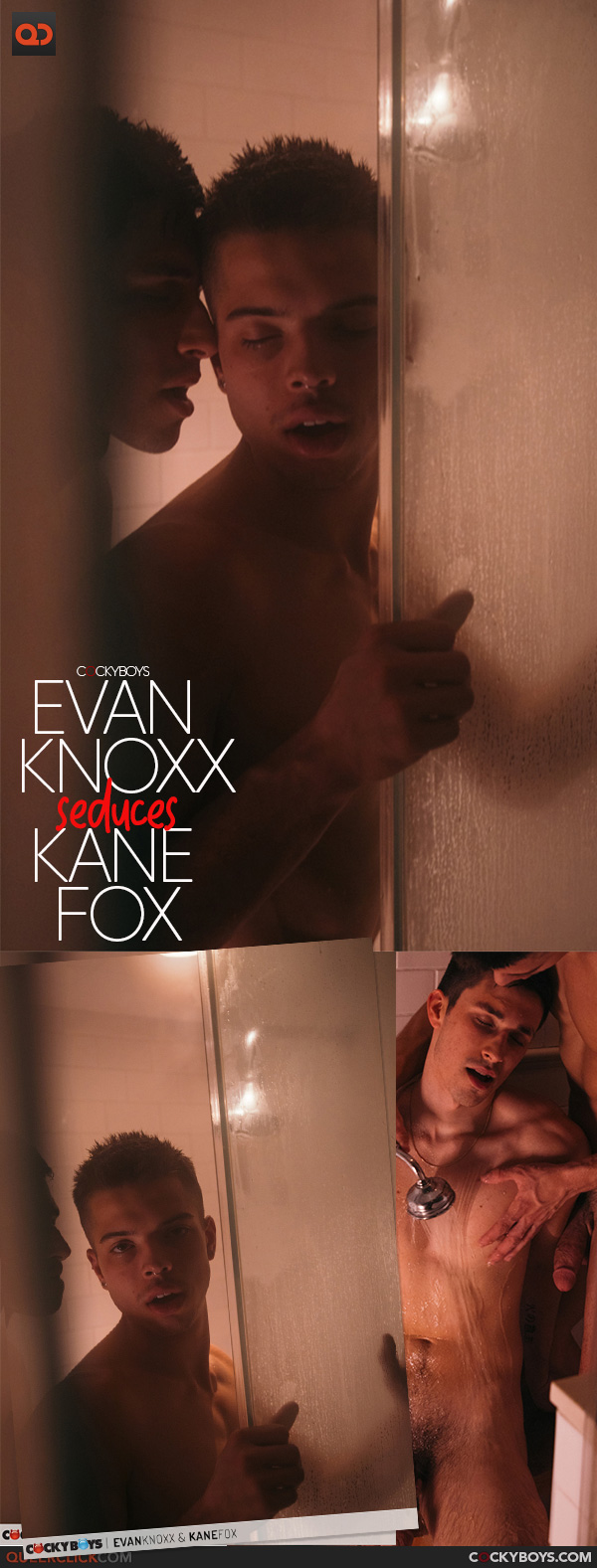 CockyBoys: Evan Knoxx seduces Kane Fox