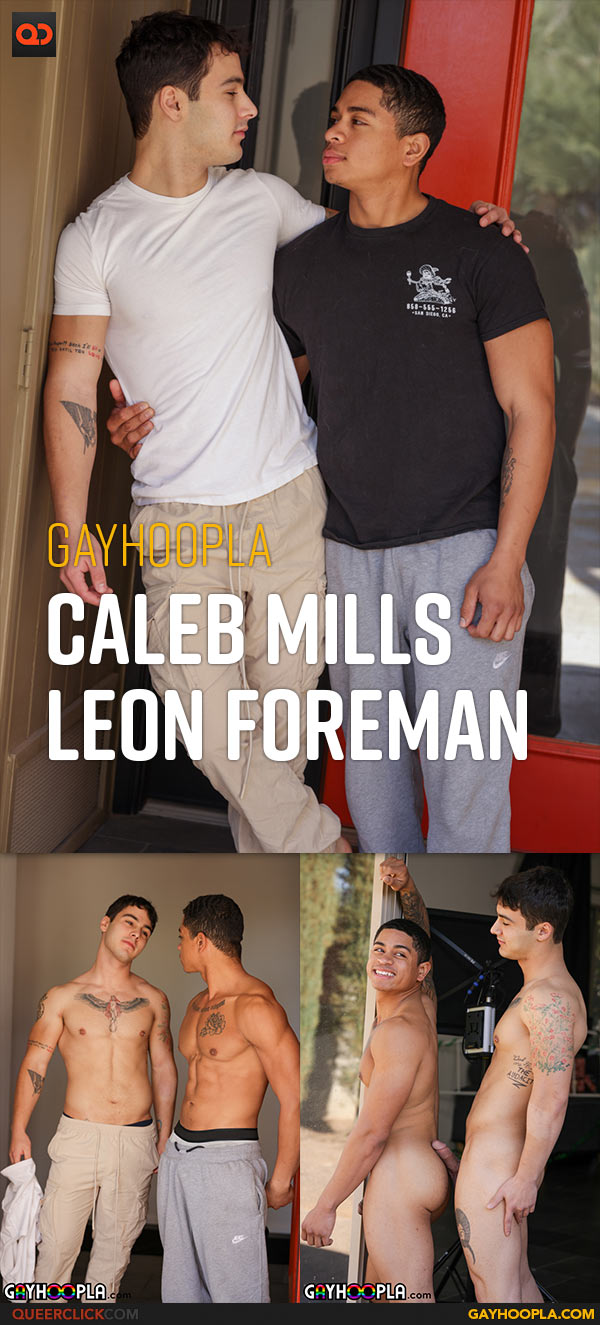 Gayhoopla: Caleb Mills Fucks Leon Foreman