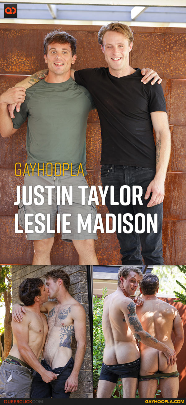 Gayhoopla: Justin Taylor Fucks Leslie Madison
