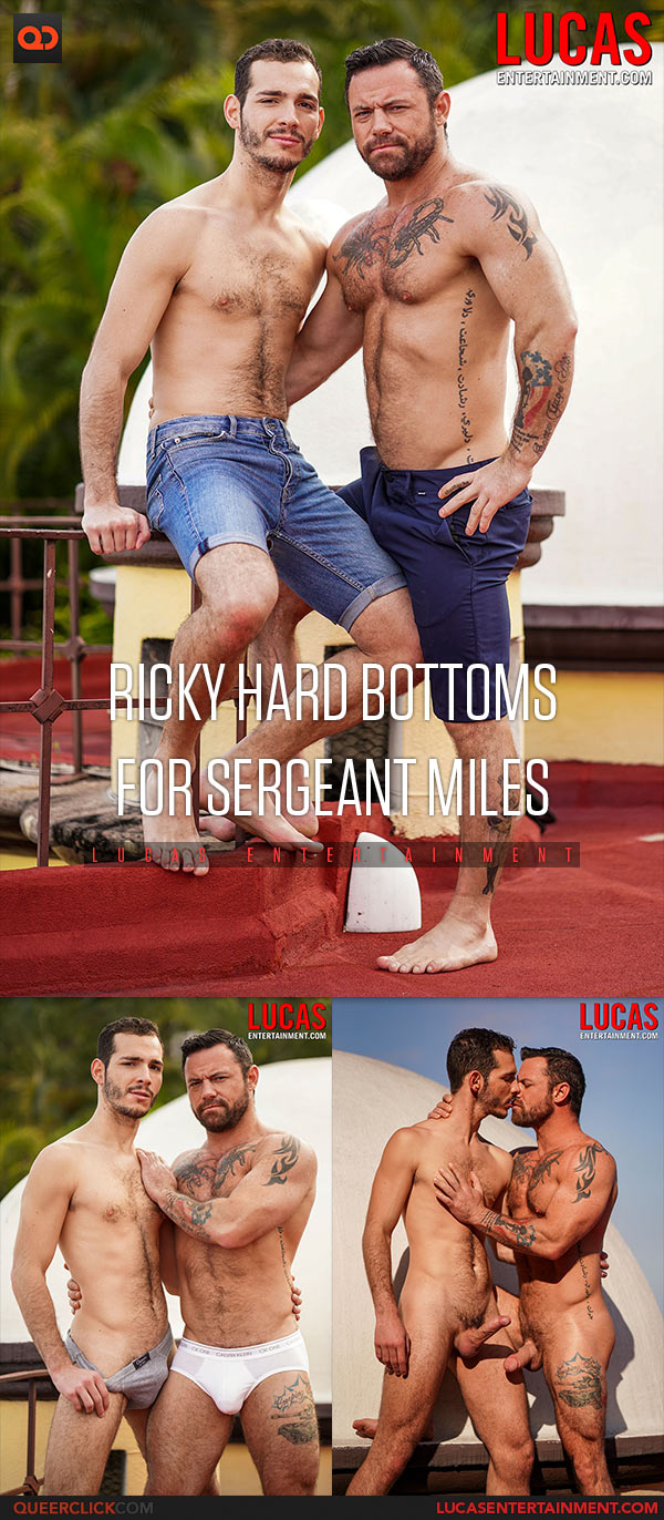 Lucas Entertainment: Sergeant Miles Fucks Ricky Hard