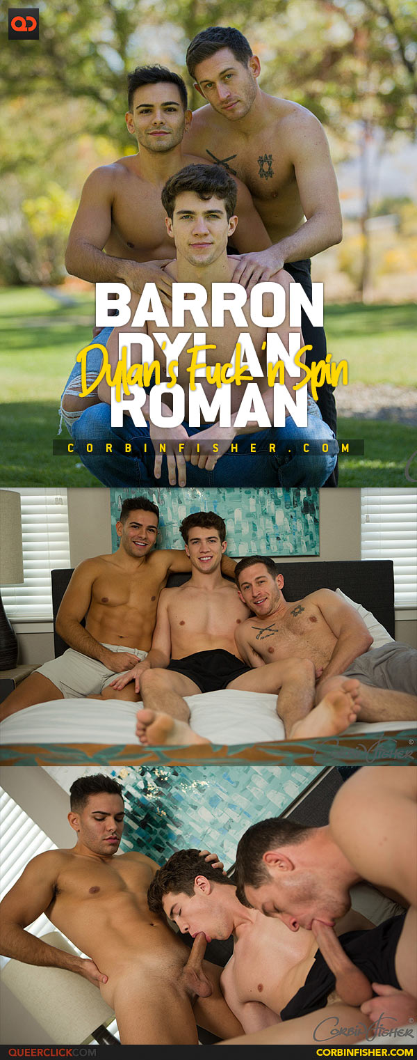 Corbin Fisher: Barron, Dylan and Roman - Bareback Threesome