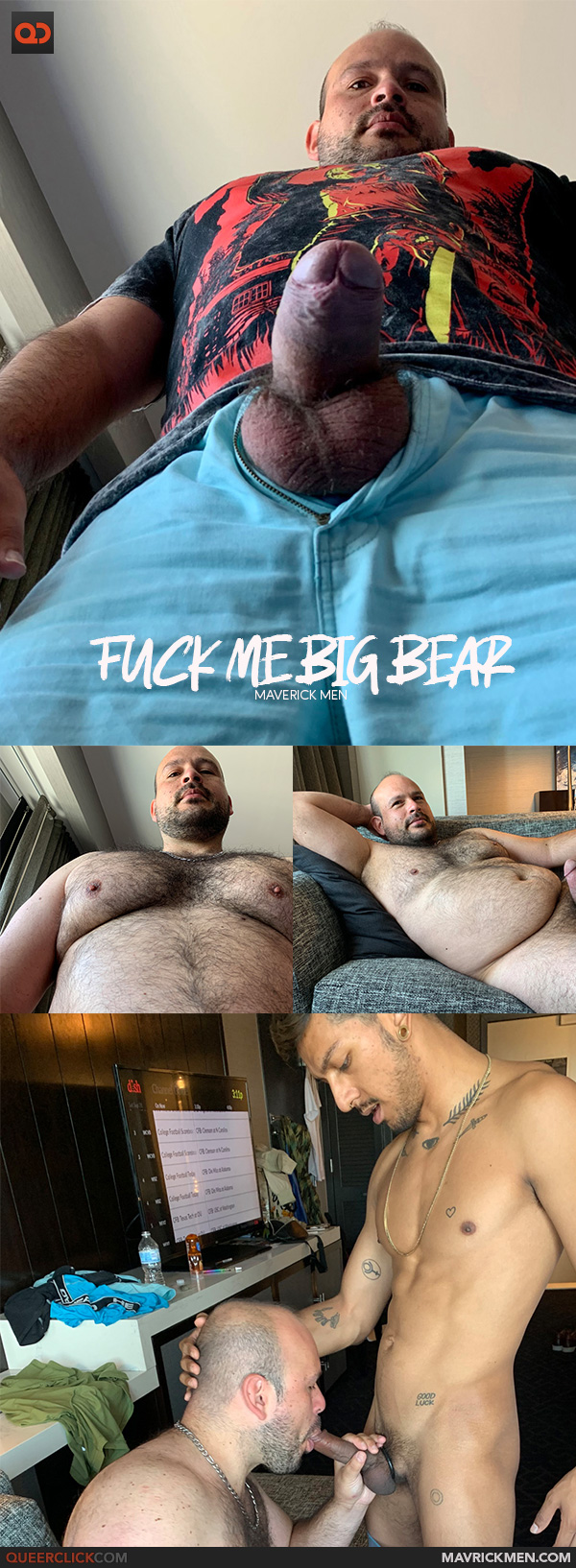 Maverick Men Directs: Fuck Me Big Bear