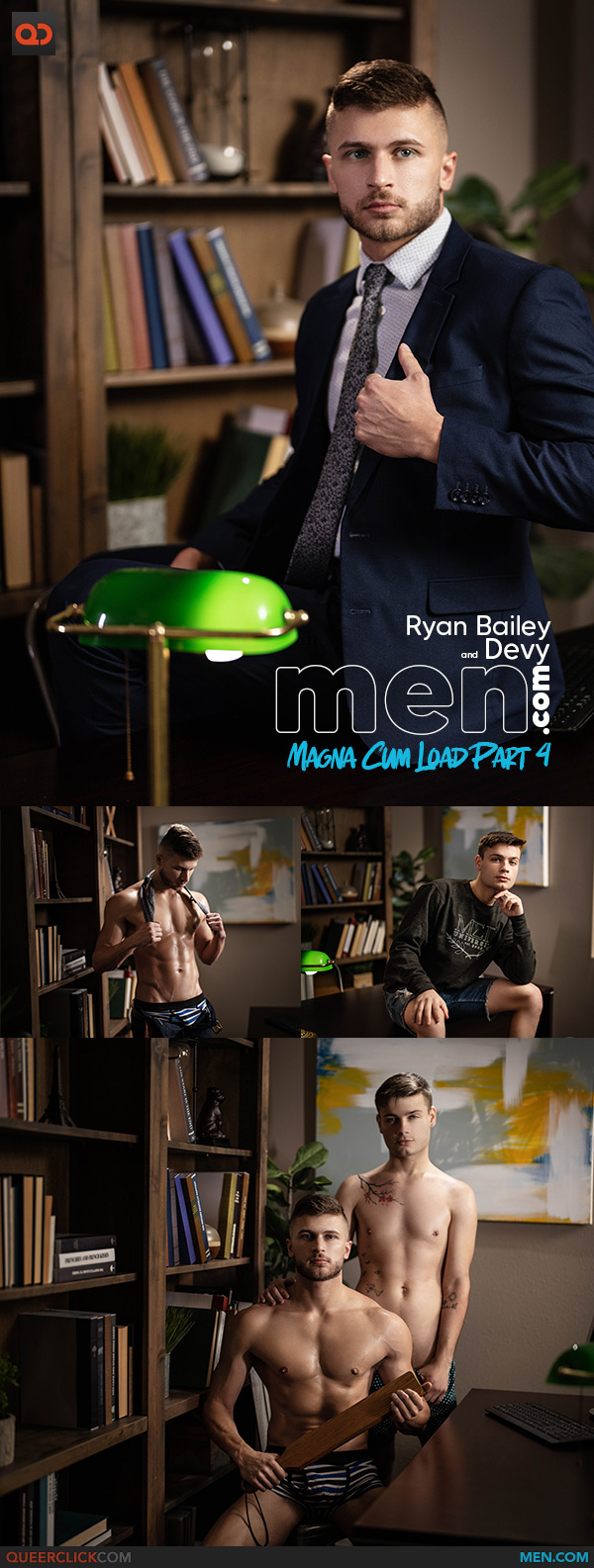Men.com: Ryan Bailey and Devy - Magna Cum Load Part 4