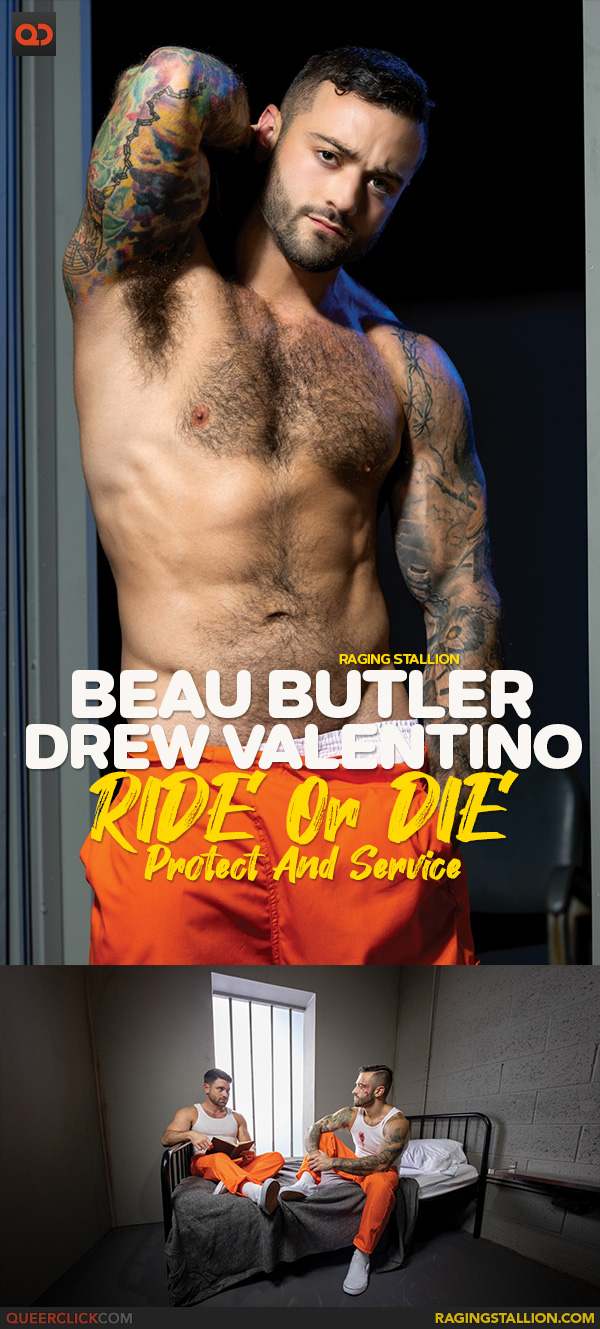 Raging Stallion: Beau Butler and Drew Valentino - RIDE Or DIE: Protect And Service