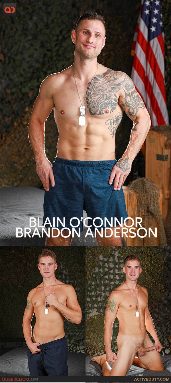 Active Duty: Brandon Anderson and Blain O'Connor