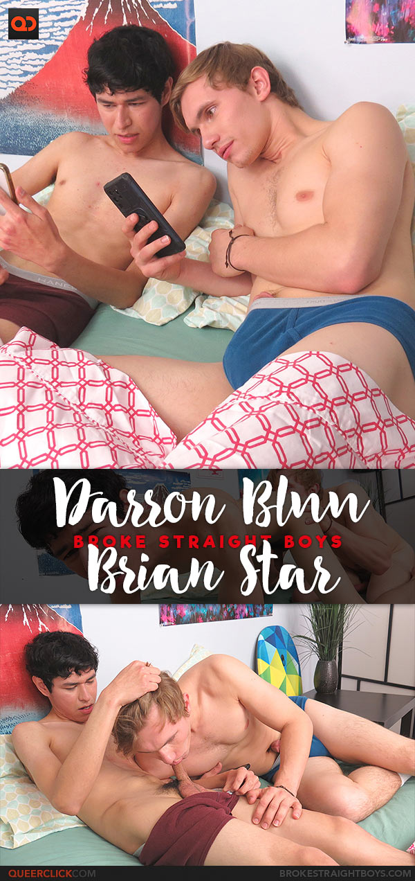 Broke Straight Boys: Darron Bluu Fucks Brian Star