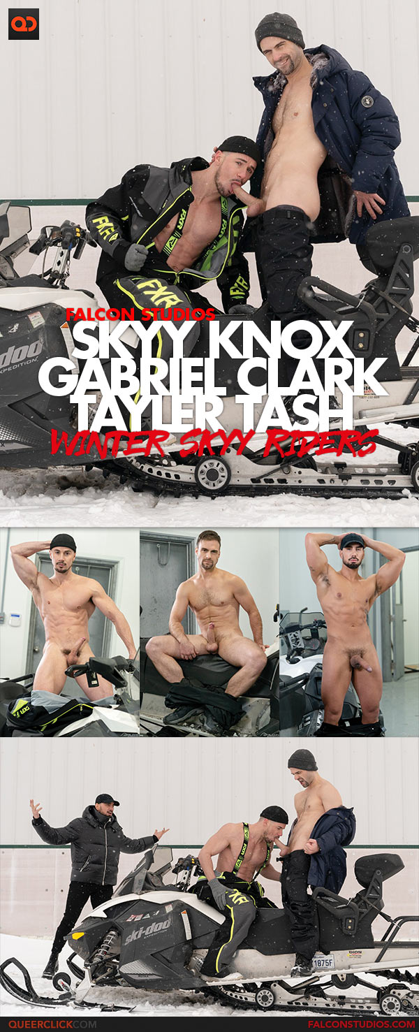 Falcon Studios: Skyy Knox, Gabriel Clark and Tayler Tash - Bareback Threesome