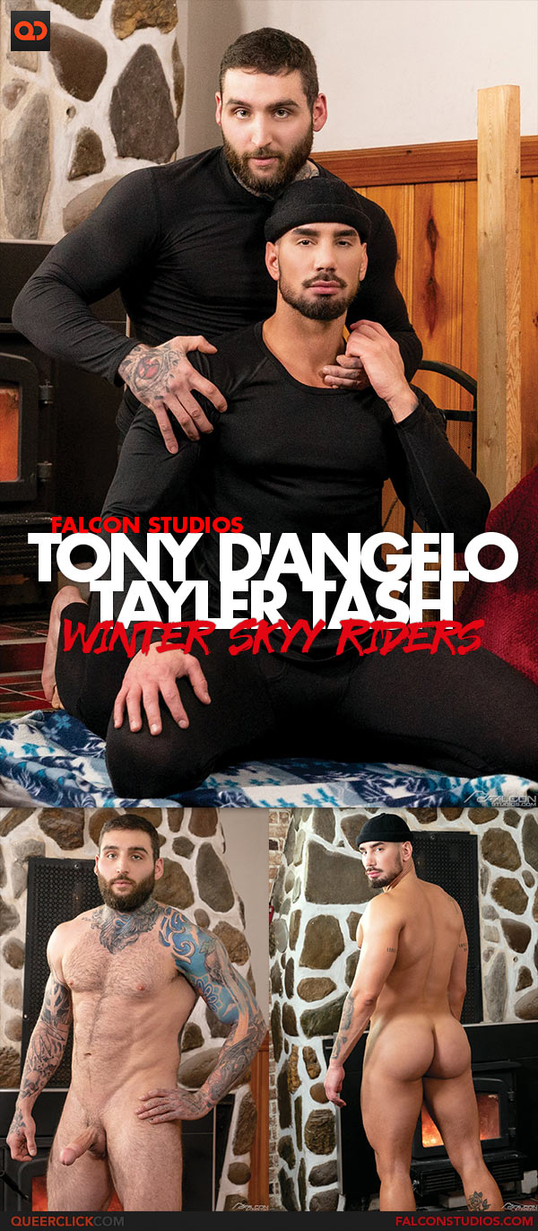 Falcon Studios: Tony D'Angelo Fucks Tayler Tash - Winter Skyy Riders