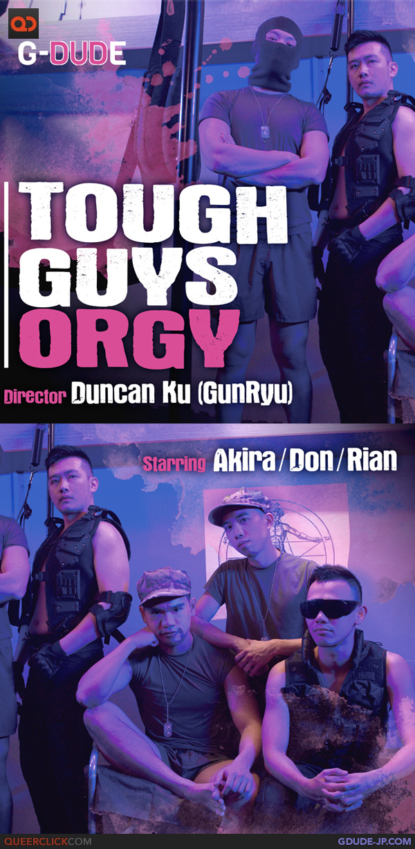 GDude-JP: Akira, Don and Rian - Tough Guy Orgy