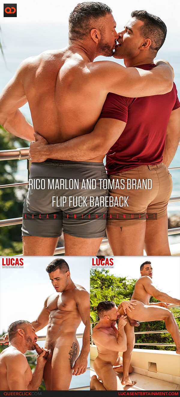 Lucas Entertainment: Rico Marlon and Tomas Brand Flip Fuck