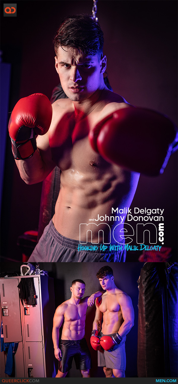 Men.com: Malik Delgaty and Johnny Donovan - Hooking Up With Malik Delgaty