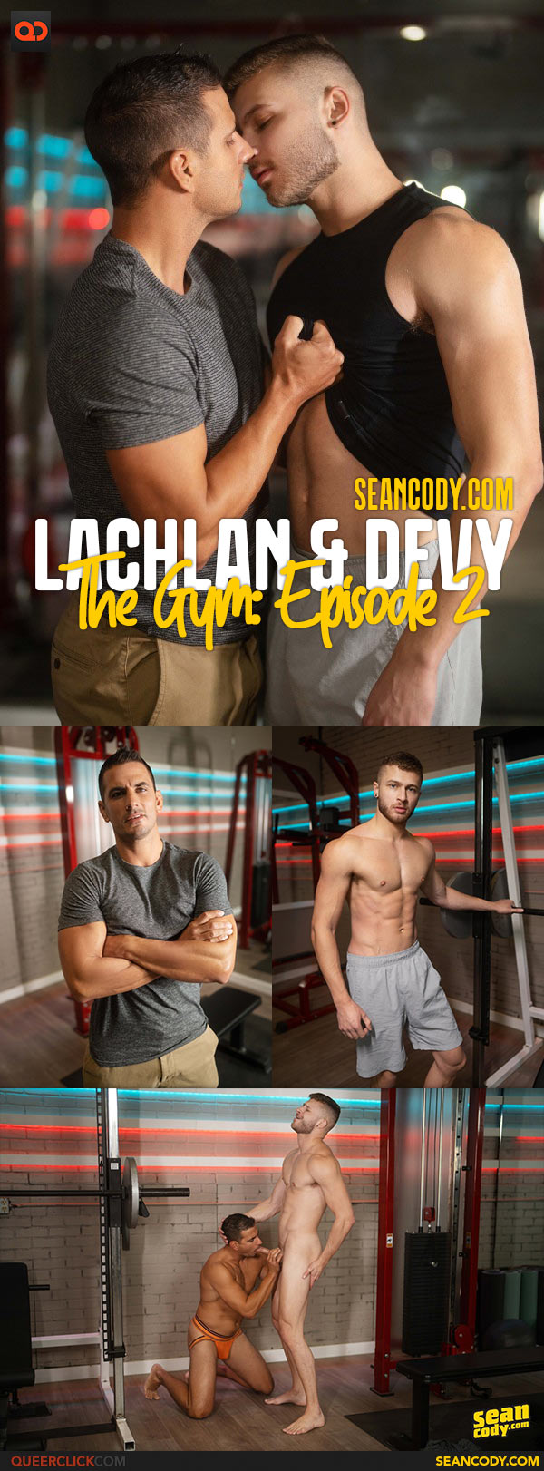 Sean Cody: Lachlan and Devy Flip Fuck - The Gym Part 2