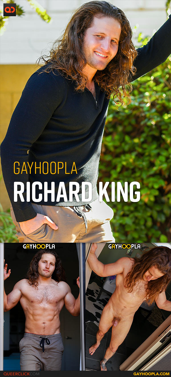 Gayhoopla: Richard King Gets Wild on Set