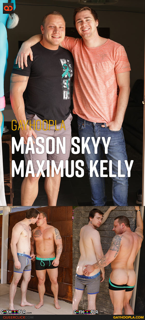 Gayhoopla: Mason Skyy Fucks Maximus Kelly