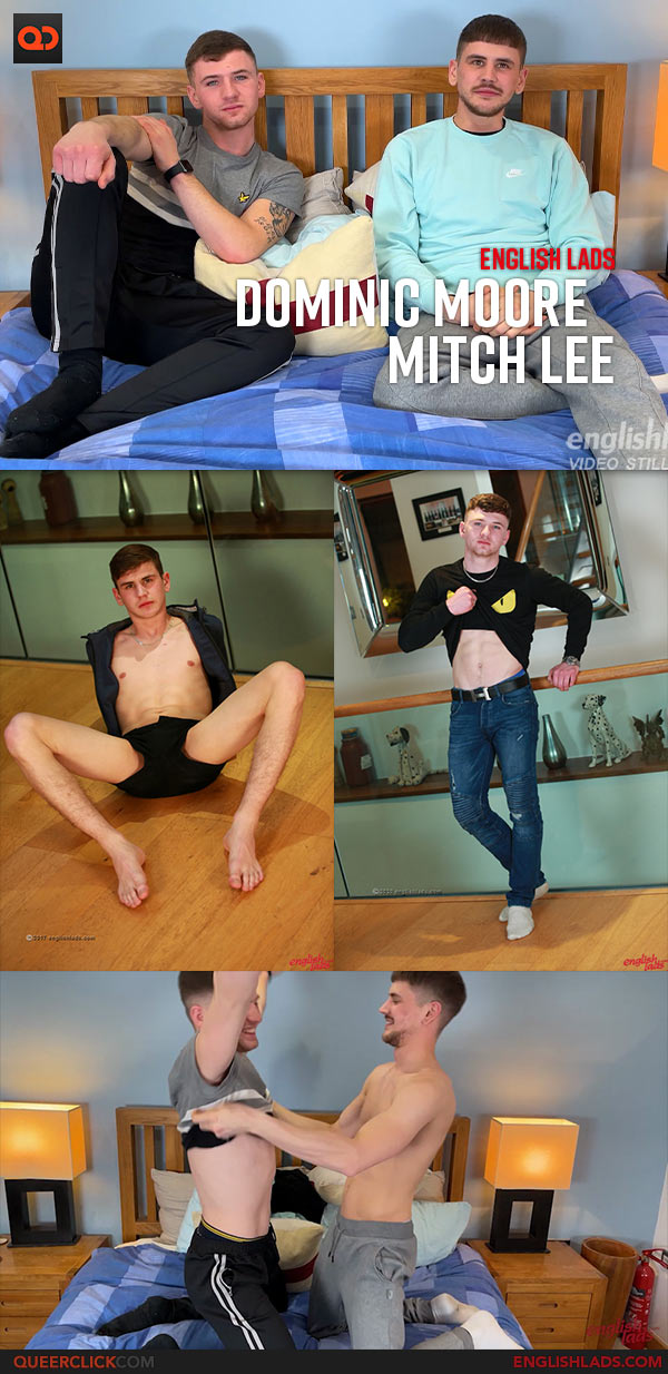 English Lads: Straight Young Pups Dominic Moore and Mitch Lee Wank and Suck Each Other