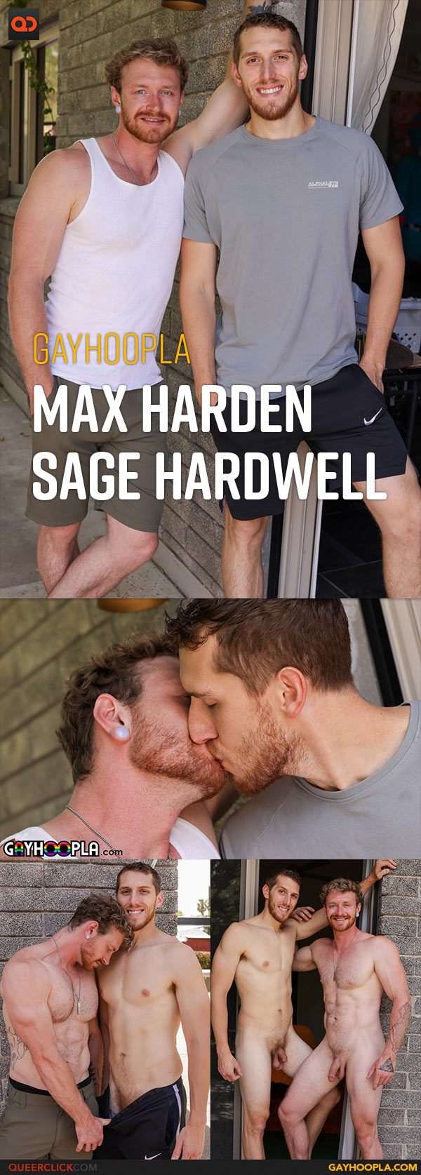 Gayhoopla: Max Harden Fucks Sage Hardwell