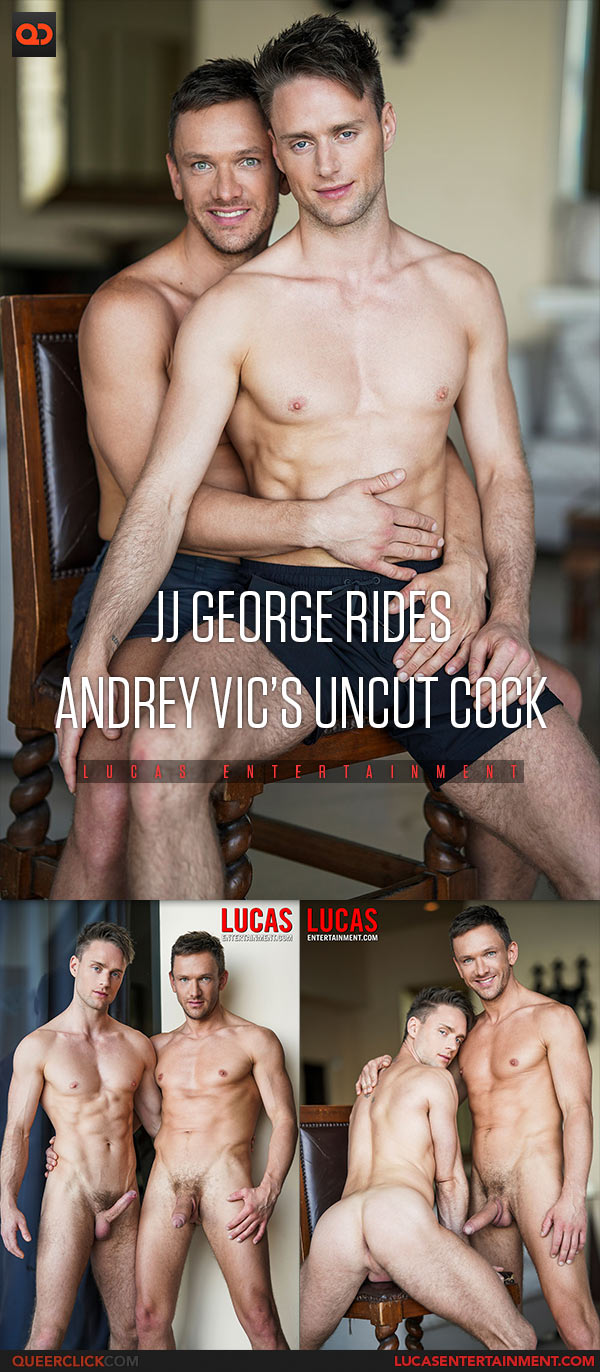 Lucas Entertainment: Andrey Vic Fucks JJ George - Booty Bangers