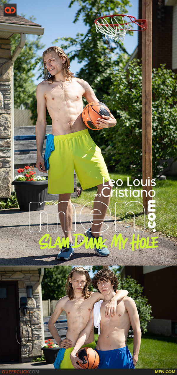 Men.com: Cristiano and Leo Louis - Slam Dunk My Hole