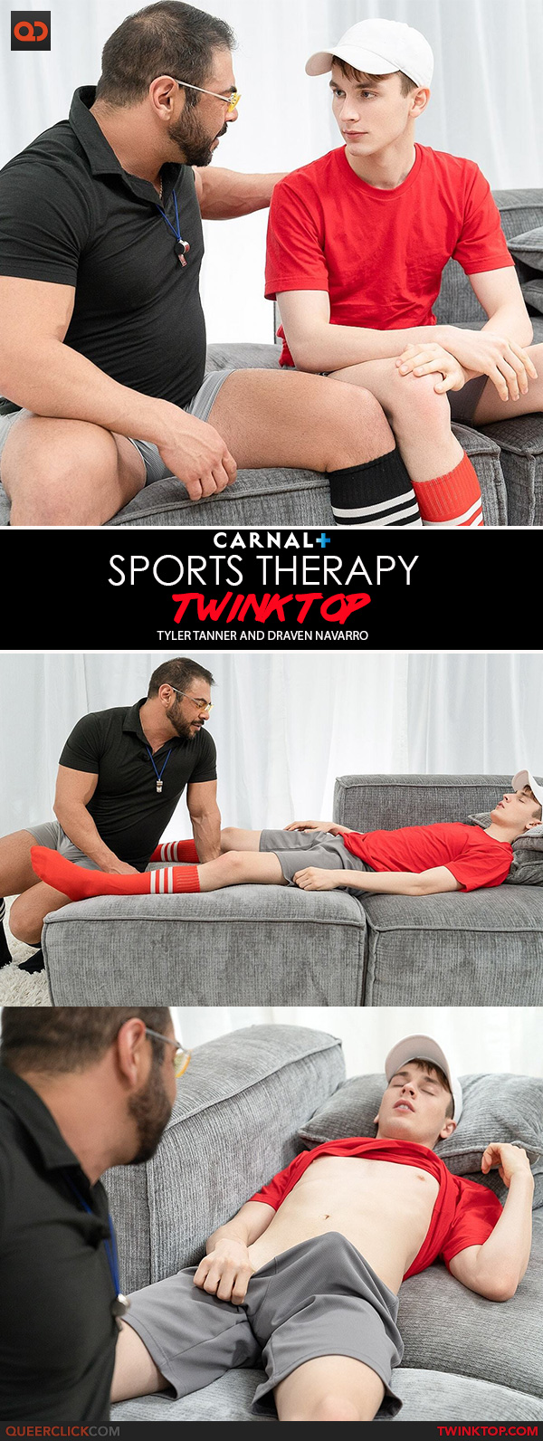 Carnal+ | Twink Top: Tyler Tanner and Draven Navarro - Sports Therapy