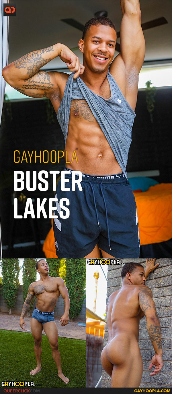 Gayhoopla: Buster Lakes - Hot Personal Trainer With Rock Hard Cock