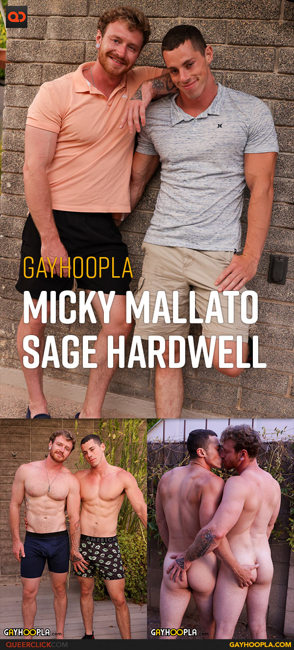 Gayhoopla: Micky Mallato Fucks Sage Hardwell - Micky Needs Sexy Plumber Sage To Help Him Unclog His Pipes