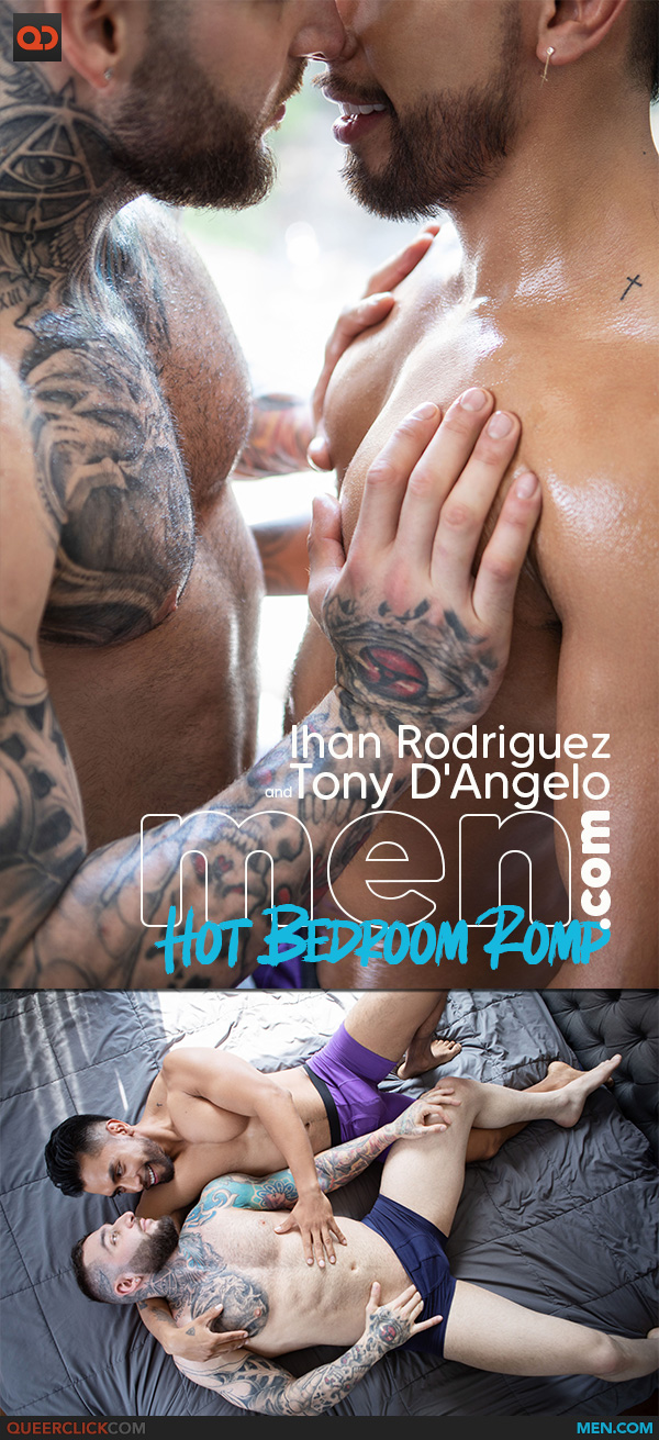 Men.com: Tony D'Angelo and Ihan Rodriguez - Hot Bedroom Romp