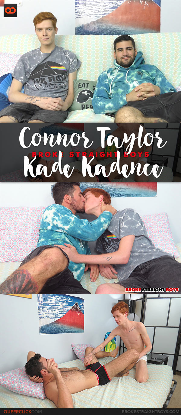 Broke Straight Boys: Connor Taylor Fucks Kade Kadence