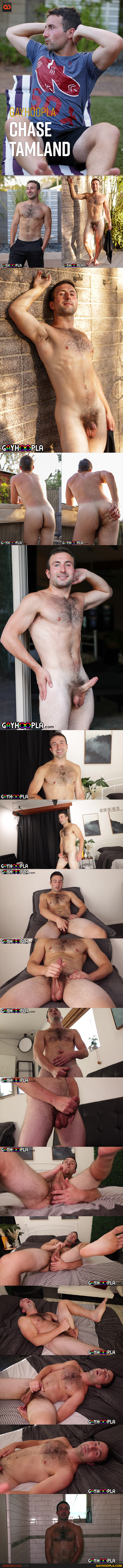 Gayhoopla: Chase Tamland - Chase Gets Turned On by the Camera Guy