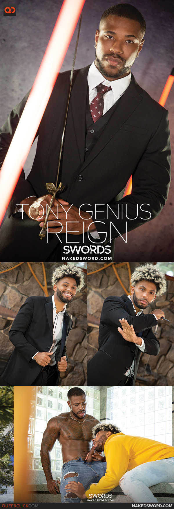 Naked Sword: Reign and Tony Genius - The Swords