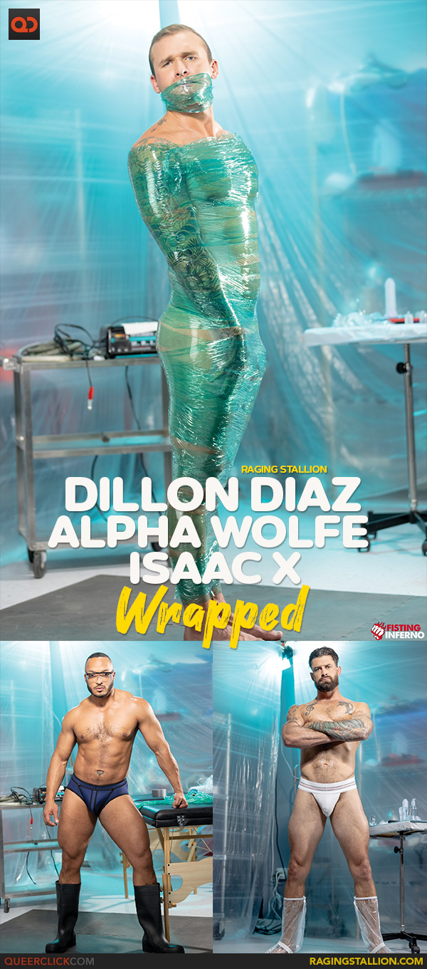 Raging Stallion: Dillon Diaz, Alpha Wolfe and Isaac X - Wrapped
