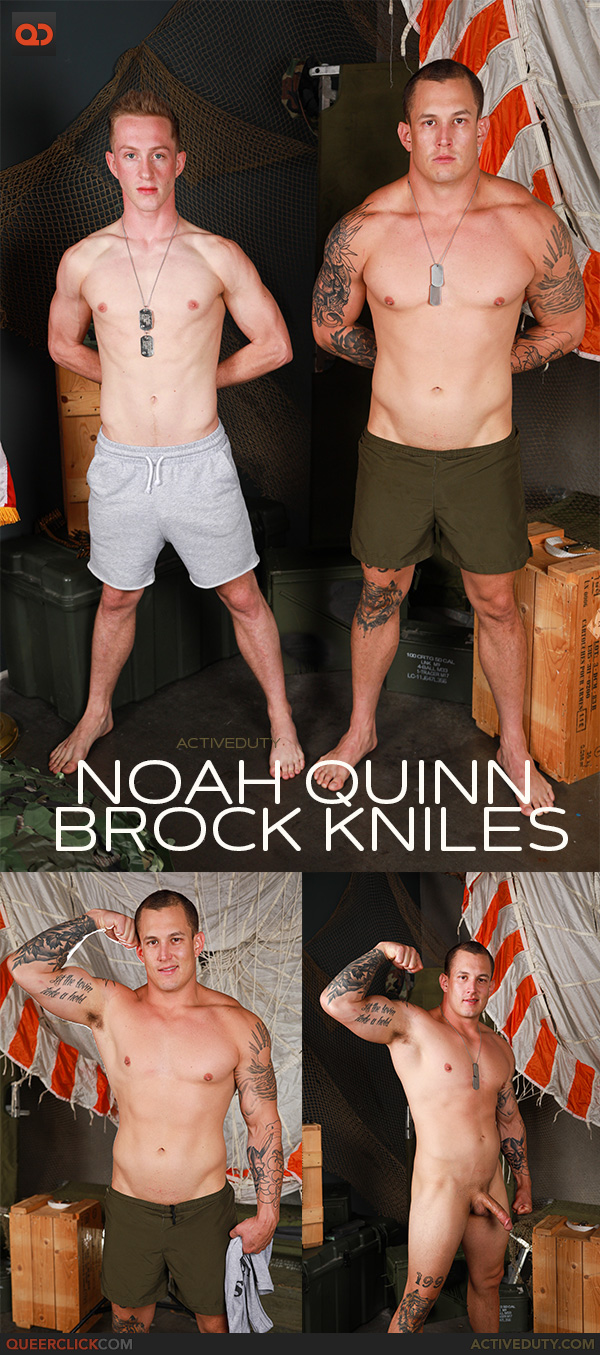 Active Duty: Brock Kniles and Noah Quinn - Brock Dives in Noah's Hole