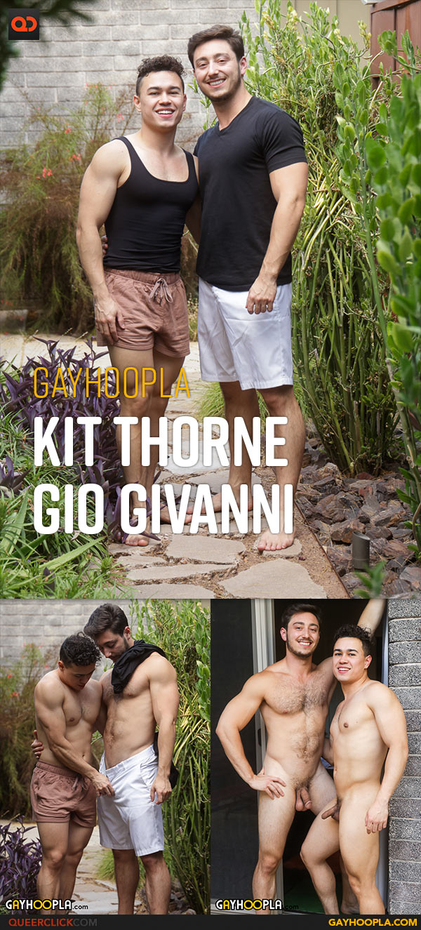 Gayhoopla: Gio Givanni Fucks Kit Thorne - Kit Take a Ride on Gio