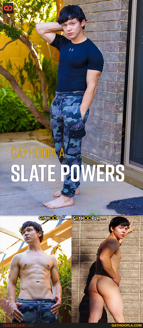 Gayhoopla: Slate Powers - Slate Shows Off His Third Leg