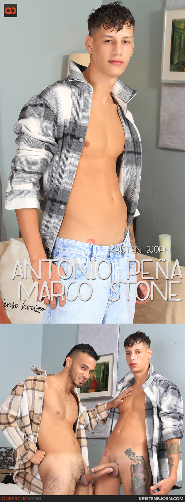 Kristen Bjorn:  Antonio Peña and Marco Stone -Casting Couch #480