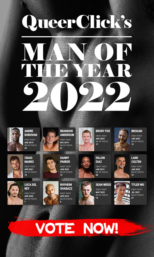 QueerClick's Man of the Year 2022 - Vote Now!