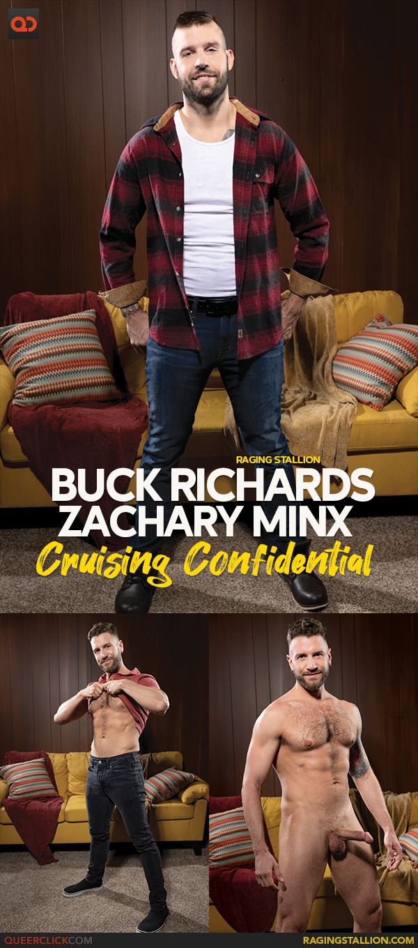Raging Stallion: Buck Richards and Zachary Minx - Cruising Confidential