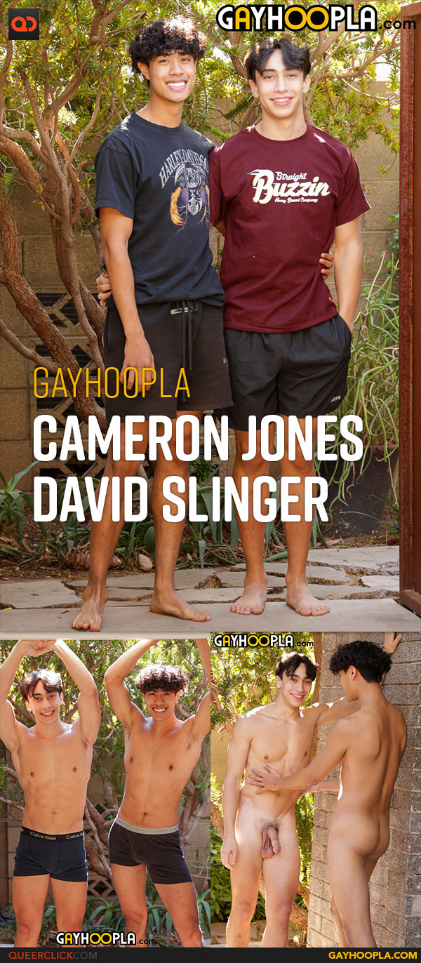 Gayhoopla: Cameron Jones Fucks David Slinger - Cum On Bro!